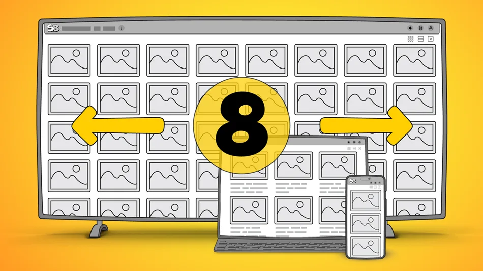 StoryBoom software on TV, iPad, and Smartphone